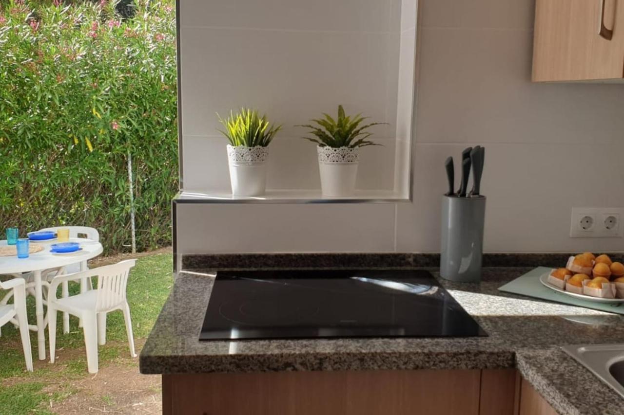 Los Geranios - Beach Apartment ลากาลาเดมิฮาส ภายนอก รูปภาพ